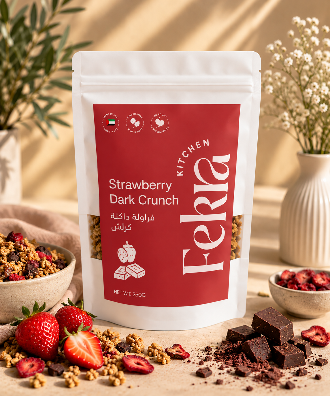 STRAWBERRY DARK CRUNCH